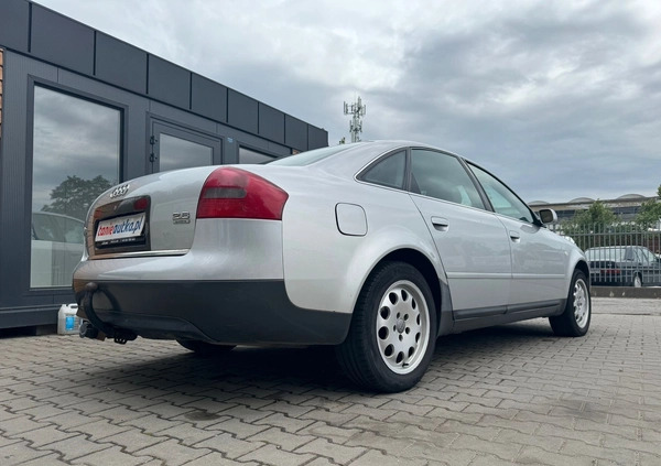 Audi A6 cena 7990 przebieg: 356100, rok produkcji 1999 z Pniewy małe 92